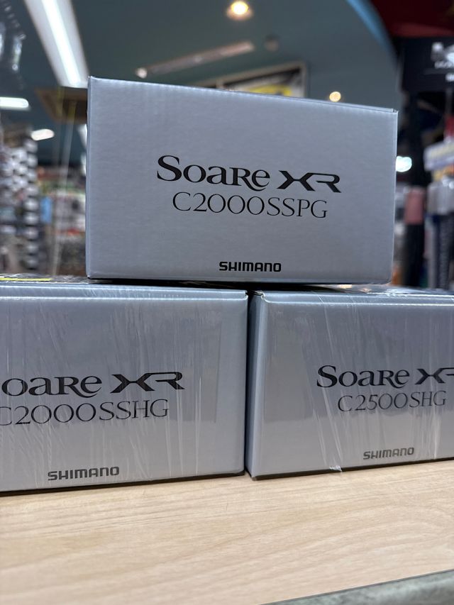 シマノ　２５ソアレXRシリーズ入荷！